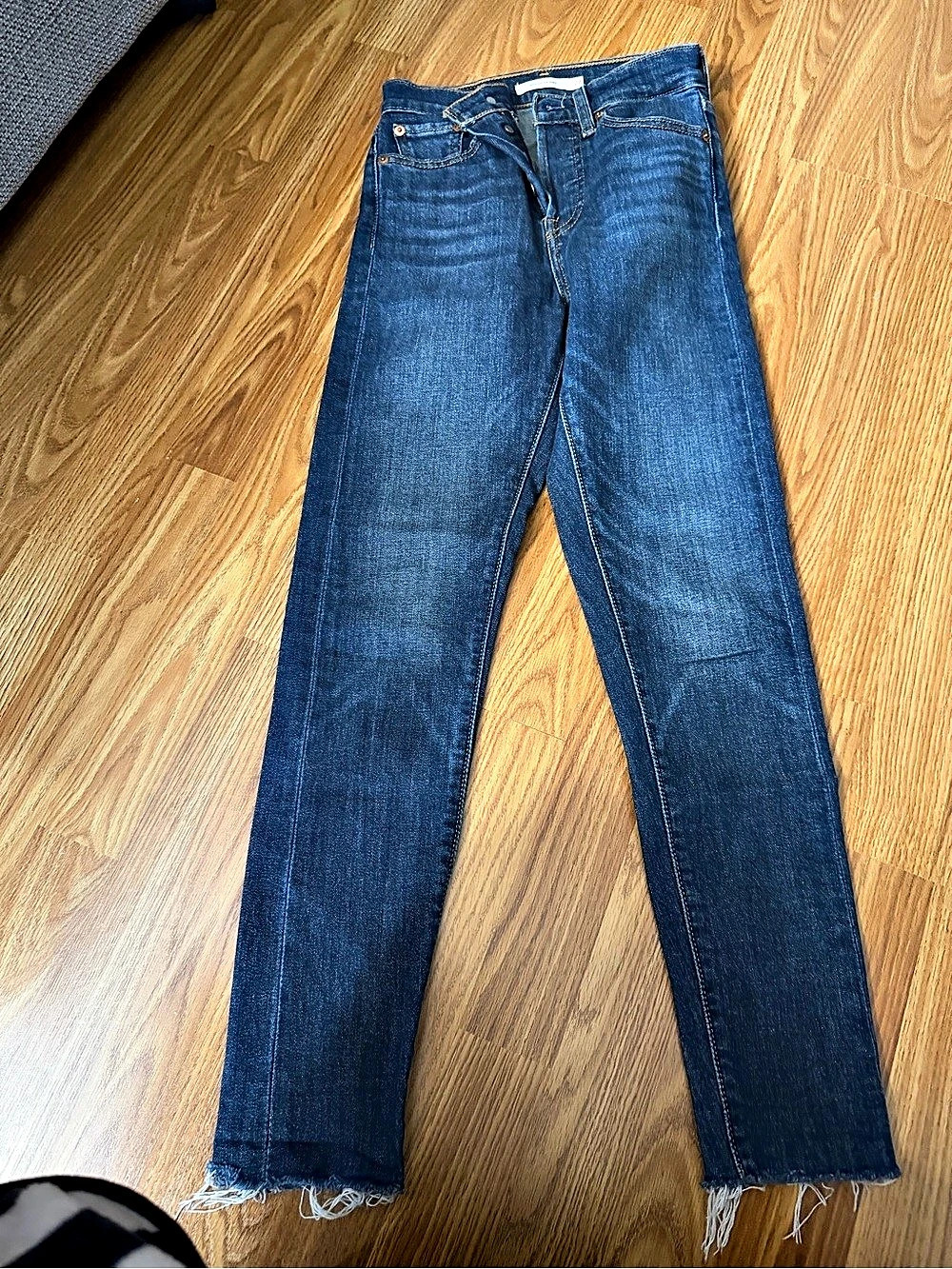 Levi's Wedgie Skinny Jeans Blue Waist 24